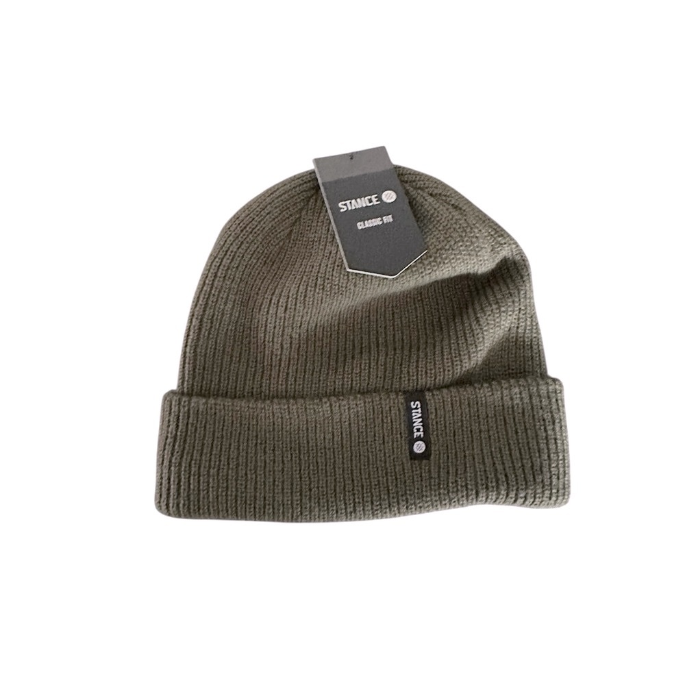 Stance Classic Olive Knit Beanie